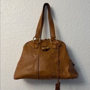 Vintage Y2K
Yves Saint Laurent Brown Leather Muse Shoulder Bag